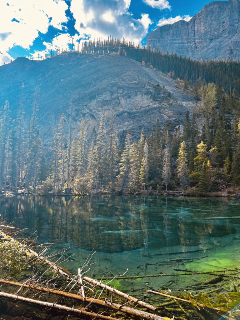 Grassi Lakes in the Fall in Canmore, Alberta