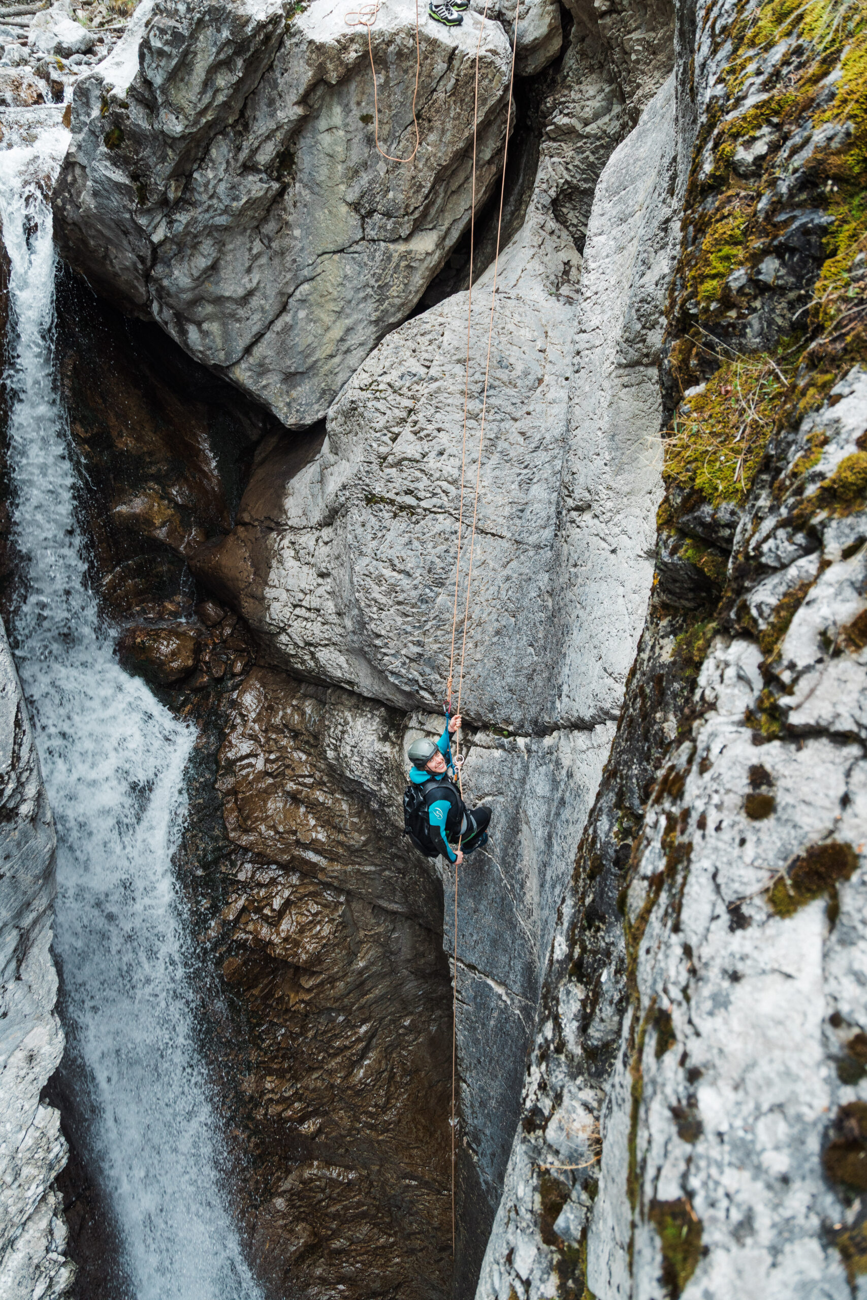 Heart Creek Canyon - Canyoning with Banff Canyoning