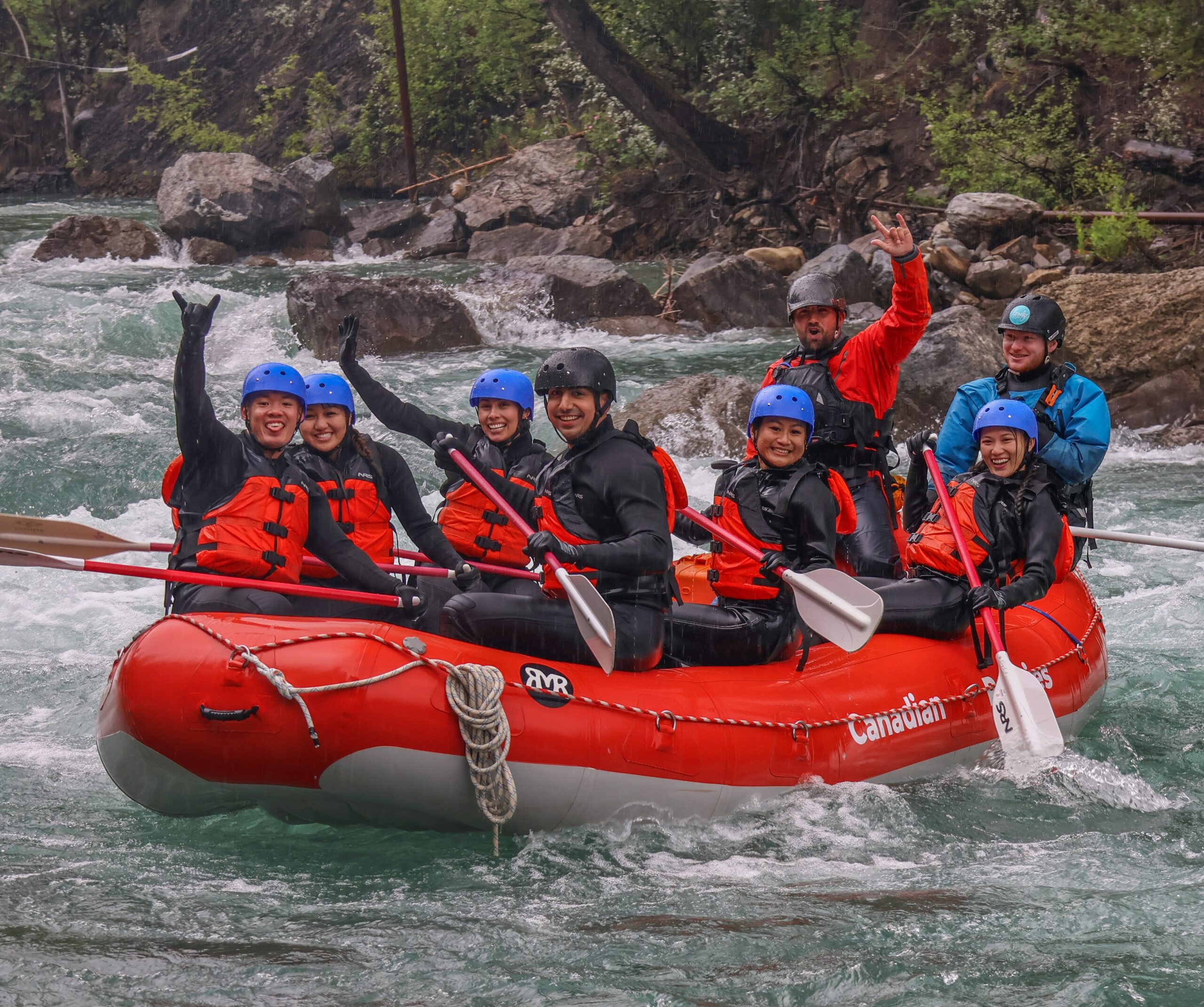 Whitewater Rafting near Calgary with Canadian Rockies Rafting