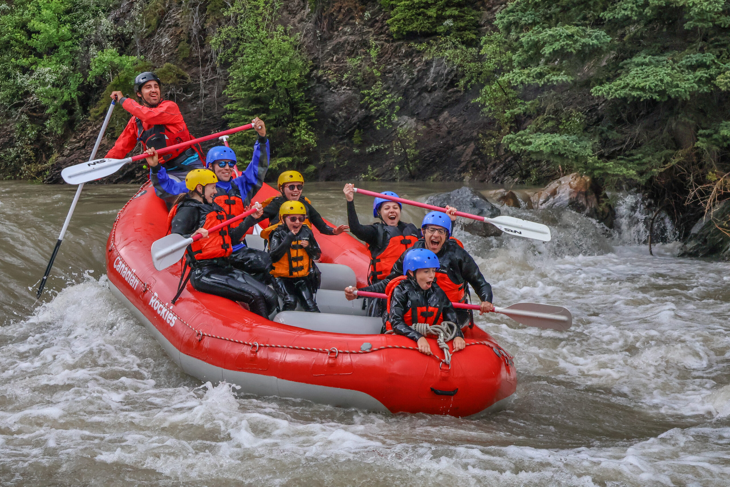 Whitewater Rafting Myth Debunked - Whitewater Rafting is for everyone - young and old, first timer to experienced